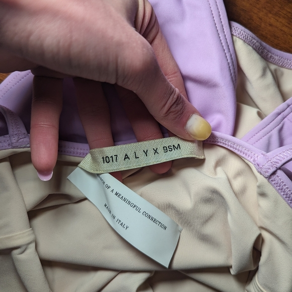 Brand New 1017 ALYX 9SM SYSUN Bathing suit in Lavender - Picture 5 of 9